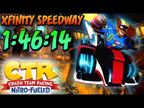 Crash Team Racing Nitro-Fueled - Hyper Spaceway (1:46:14) Time Trial