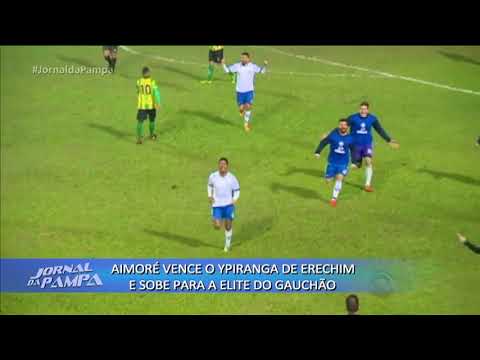 Aimoré vence o Ypiranga de Erechim e sobe para a elite do Gauchão | Jornal da Pampa | 07/06/2018
