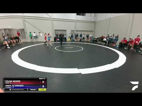 101 Lbs Round 3 (6 Team) - Lylah Adams, Ohio Vs Maya Alvarado, Florida 4cf4