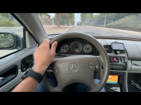 2000 Mercedes Benz CLK 430 Cold Start & Driving Video