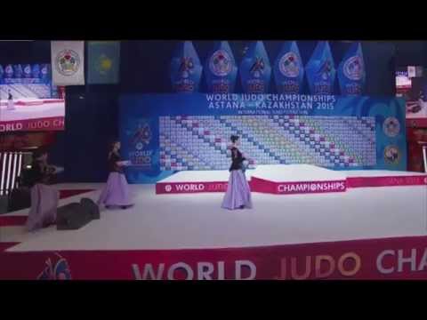 Championnat du Monde de Judo 2015 - Remise des Médailles -57kg - Médaille de Bronze d'Automne Pavia