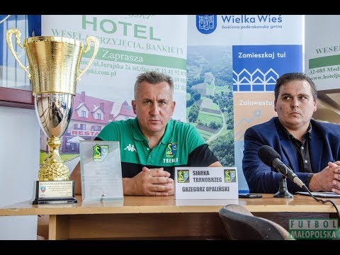 WIDEO: Jutrzenka Giebułtów - Siarka Tarnobrzeg 1-4 [KONFERENCJA]