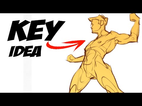 BRIDGMAN's KEY insight to ANATOMY drawings