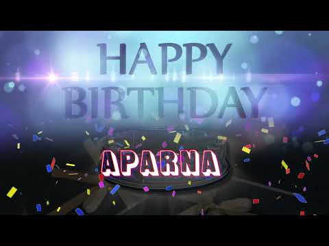 Wish you a very Happy Birthday Aparna from Birthday Bash