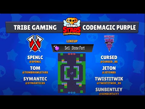 TRIBE GAMING - CODEMAGIC PURPLE set 1  | European Finals | Brawl Stars July 2020 Finals