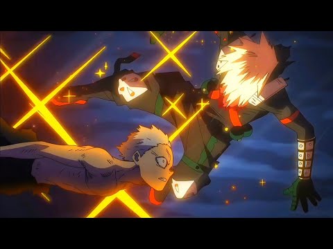 Bakugo protects Deku from All For One 🤯💥 | Bakugo vs AFO•My Hero Academia Final Season 8 Episode 3