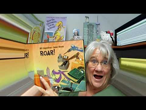 Kids Books read aloud "Diggersaurs" by Michael Whaite read by Miss Dorothy at Goodnight Lighthouse