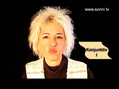 Deutsche Grammatik: „Konjunktiv  I“ (mit Sonja Hubmann)