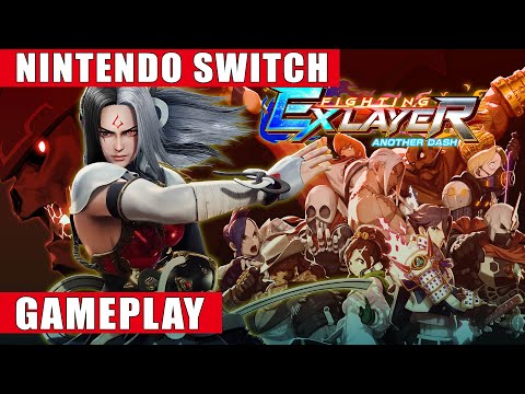Fighting EX Layer Another Dash Nintendo Switch Gameplay
