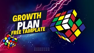 🧩 Rubik's Cube Growth Plan: Free 7-Step Plan Template | خطة النمو السريع من 7 خطوات كمكعب روبيك 🚀