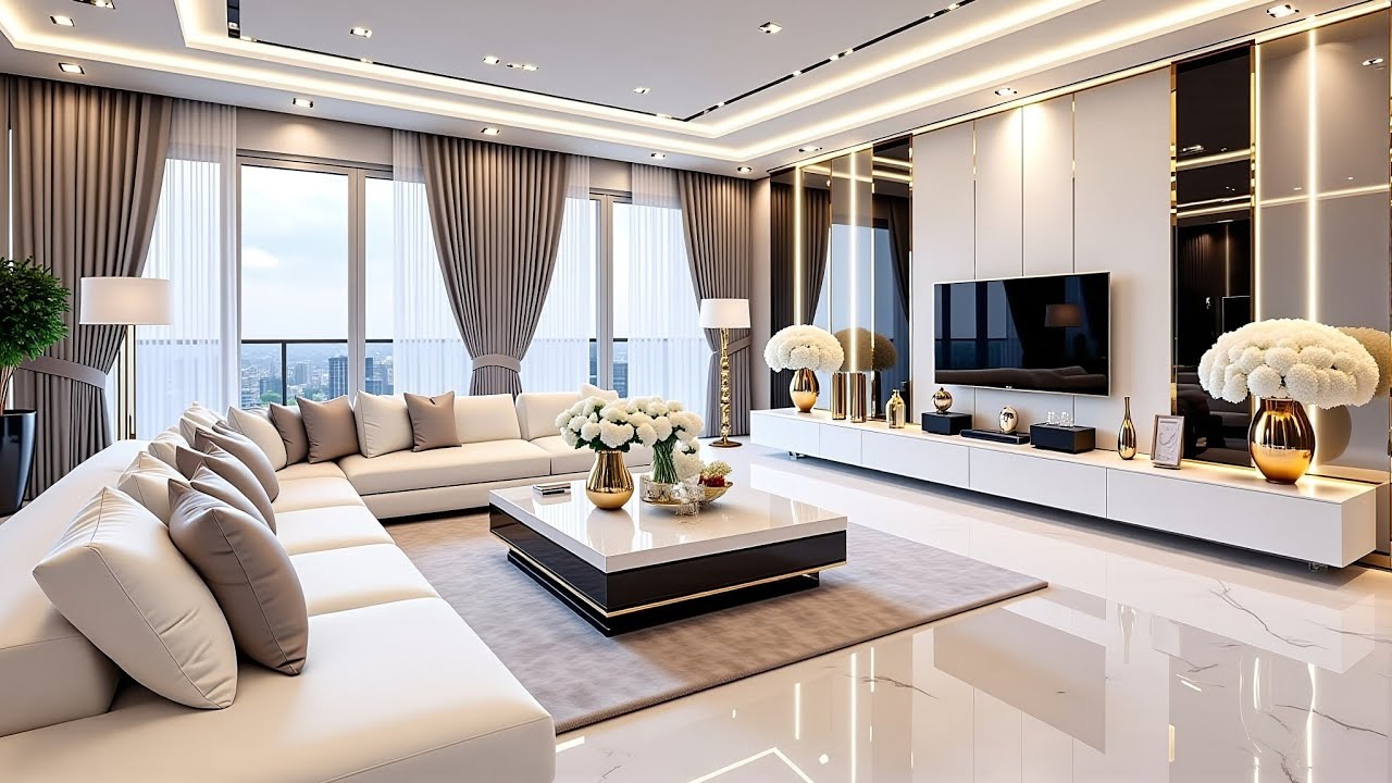 200 Luxury Modern Home Interior Design Trends 2026 | Trendy Living Room Sofa Ideas & TV Unit Designs