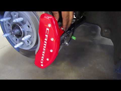 Camaro Rear Caliper Cover Installation