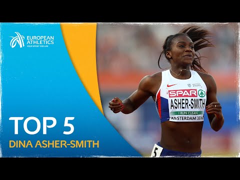 Dina Asher-Smith's LEGENDARY TOP 5 European Championship Performances