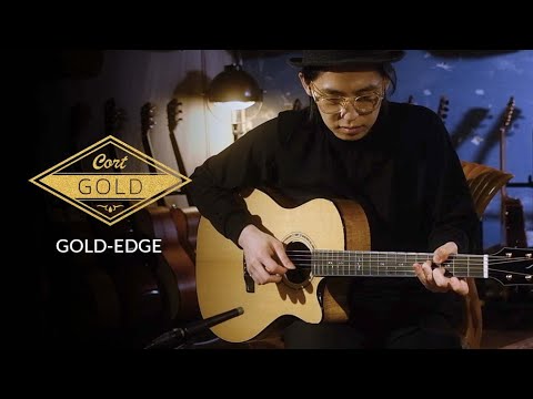 2022 Cort Gold Edge - Natural | All Solid Grand Auditorium Acoustic Guitar Torrefied Sitka Spruce Top Myrtlewood L.R. Baggs Anthem Pickup | OHSC image 21