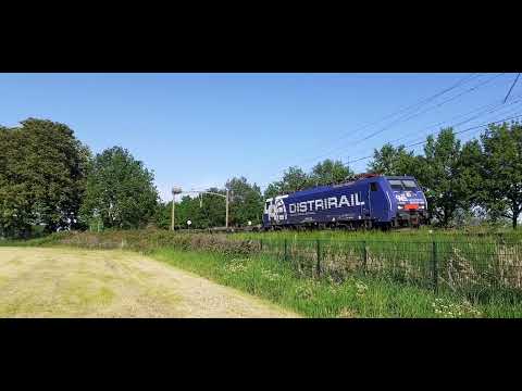 Siemens ES 64 F4 "189 099-5" MRCE • DISTRIRAIL • RRF Rotterdam Rail Feeding • Containerzug