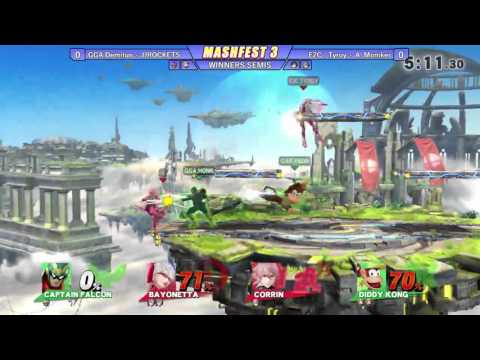 Mashfest 3 Doubles  WINNERS SEMIS - GGA.Demitus + JJROCKETS vs E2C | Tyroy + A. Moniker
