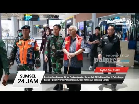 Pemindahan Mantan Dirjen Perkeretaapian Kemenhub RI ke Rutan
