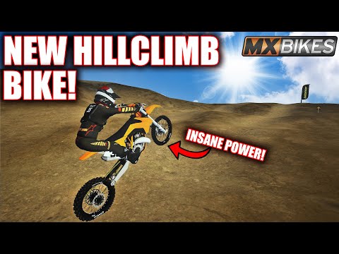 NEW KTM 2 STROKE HILLCIMB BIKE HAS INSANE POWER IN MX BIKES!?