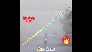 Download lagu Info Kabut asap di Riau yang tebal membatasi jarak pandang di jalan. mp3