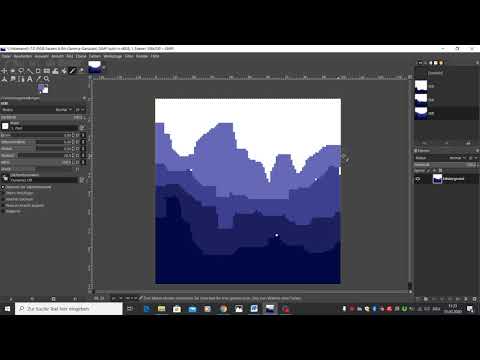 Farbperspektive Übung - Gimp Tutorial