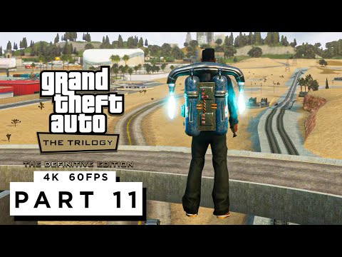 GTA SAN ANDREAS DEFINITIVE EDITION Walkthrough Gameplay Part 11 - (4K 60FPS) - No Commentary