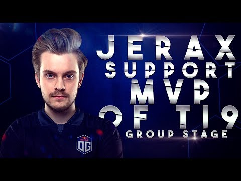 TI9 Support MVP of The International 2019 Group Stage for OG - JerAx