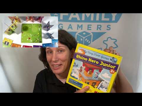 SNAP Review – Rhino Hero Junior [with The Family Gamers]