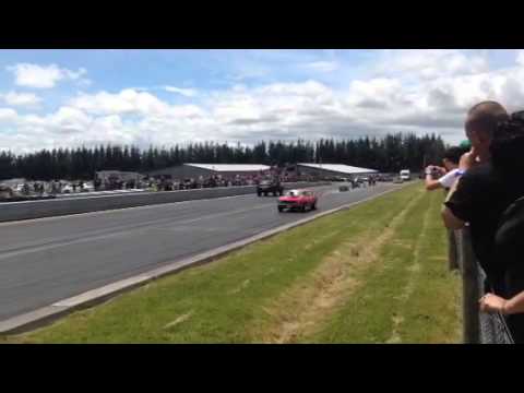 Thumbnail for Supercharged Camaro vs Bedford Truck Drag Race