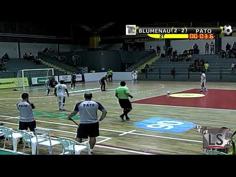 Blumenau x Pato Futsal . Copa Uniasselvi 20 Anos. 2ª Parte. LS Produções e Eventos.