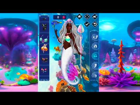 Mermaid Princess dress up Video