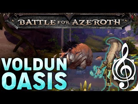 The Respite of Whistlebloom Oasis, Vol'Dun - Battle for Azeroth Music & Ambience