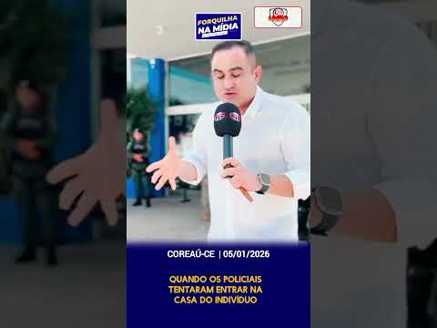 Intervenção policial termina com suspeito morto em Coreaú, no Ceará; três armas são apreendidas