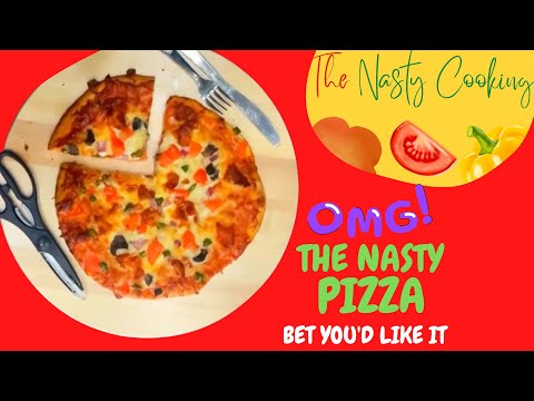 The Yummy Delicious Super Nasty Buffalo Hot Chicken Pizza