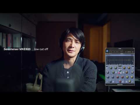 【Sonnox Oxford EQ】100-200HzのローカットをSennheiser MKE600とAKG C214でテスト