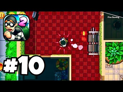 Robbery Bob 2 : (Ch.3 : Seagull bay) - Levels 6-10 | Gameplay Walkthrough | [iOS , Android]