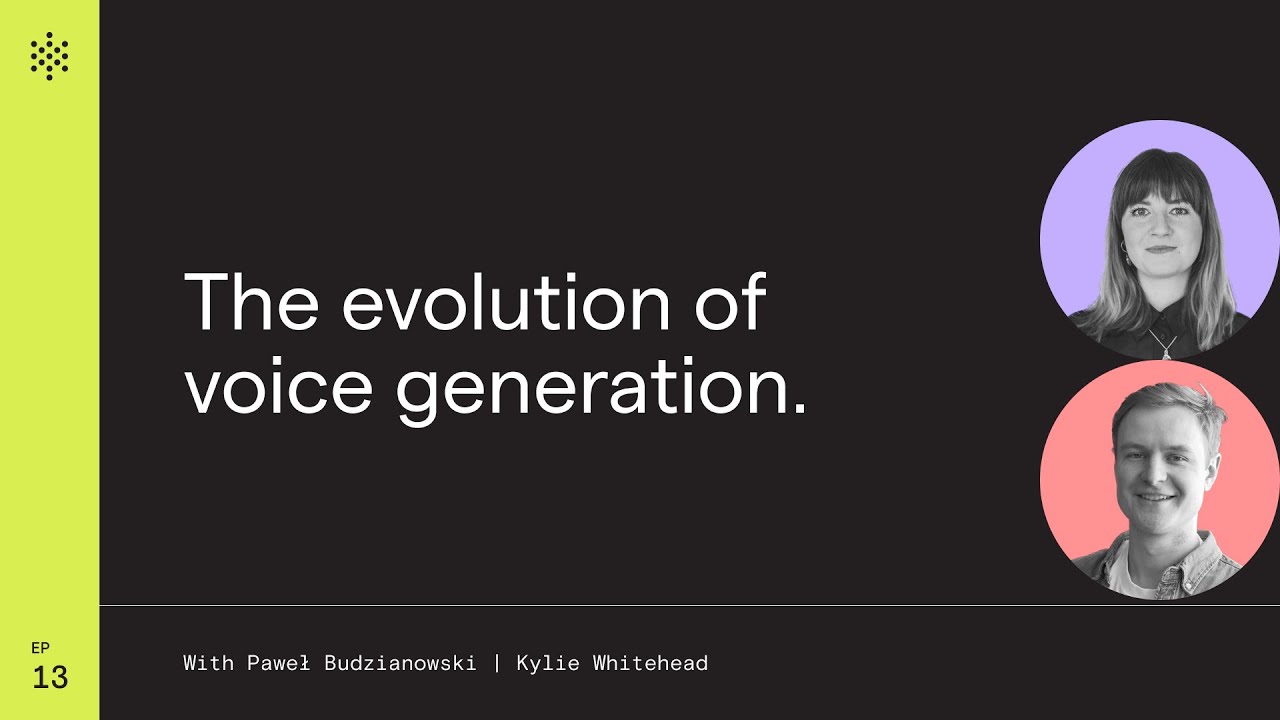 The evolution of voice generation.