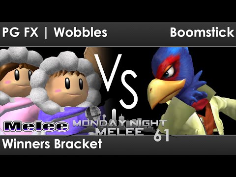 MNM 61 Melee - PG FX | Wobbles (ICs) vs Boomstick (Falco) - Winners Bracket