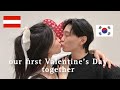 Our First Valentine S Day 국제커플 발렌타인 데이 Korea Austria Couple