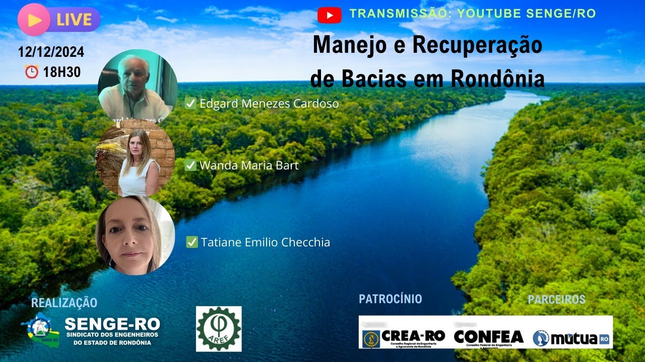 Manejo e Recuperação de Bacias em Rondônia