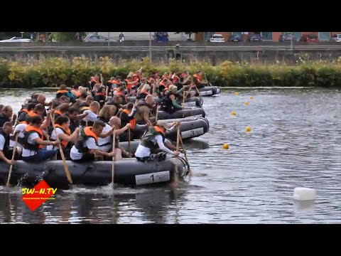 Elch am Zapfhahn?! Das Rowdy River Raft Race ist zurück!
