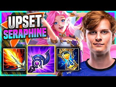 UPSET PICKS SERAPHINE WITH NEW ITEM! - FNC Upset Plays Seraphine BOT vs Xayah! | Challenger TV