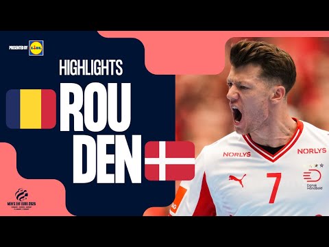 Romania vs Denmark | Highlights | Men's EHF EURO 2026