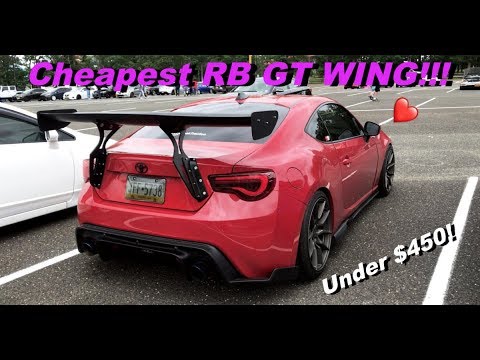Cheapest Rocket Bunny GT Wing BRZ/FRS *UNDER $500* Review