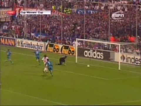 C2 : Finale 1997 : Barcelone - PSG : 1-0