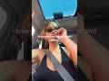 Girl Loves Picking Her Nose And Eating Her Boogers While Driving
