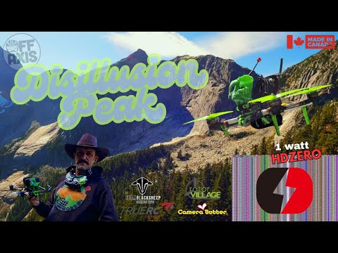 Is HD Zero 1 Watt VTX enough for Long Range? - Disillusion Peak #truerc #mountains #fpvadventures