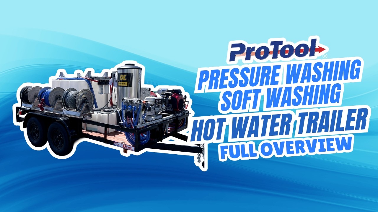 Pressure Washing Soft Washing Trailer Full Overview