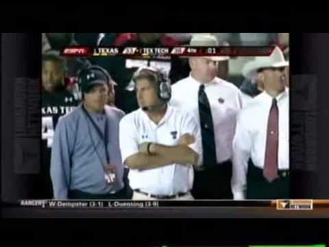 TTU Vs UT 11-1-2008 last drive