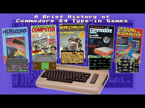 A Brief History of Commodore 64 Type-in Games