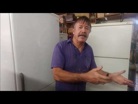 Testing a fridge to find the fault